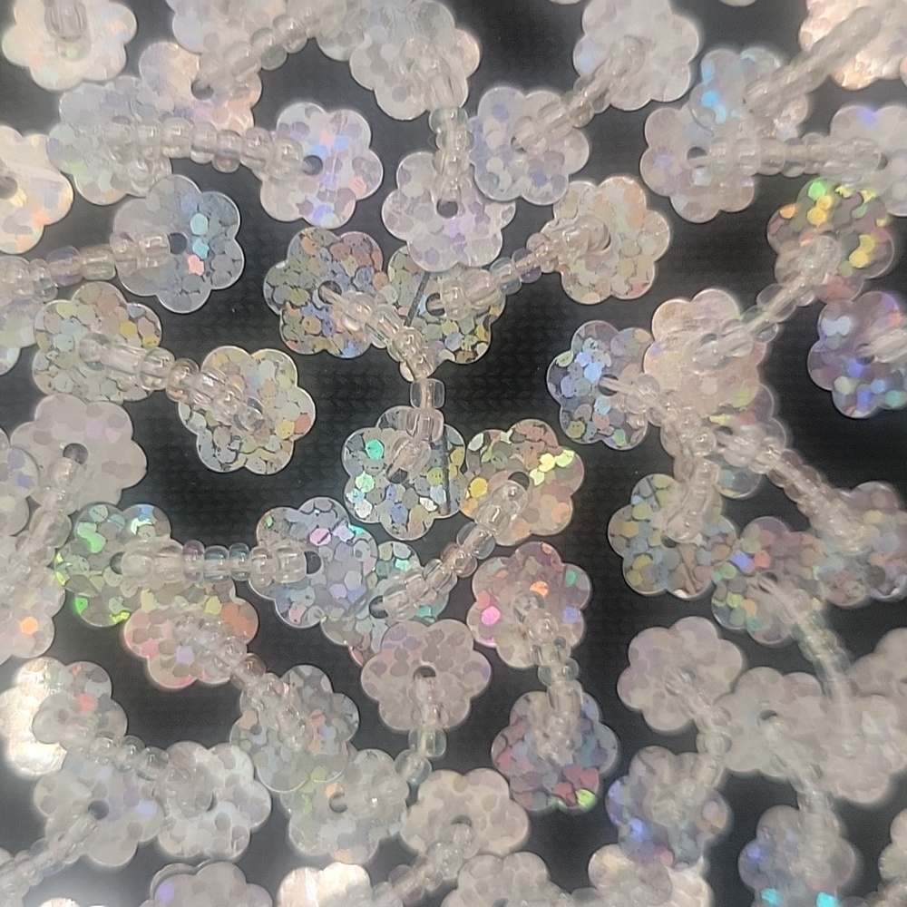 Silver Sequin Top - image 3